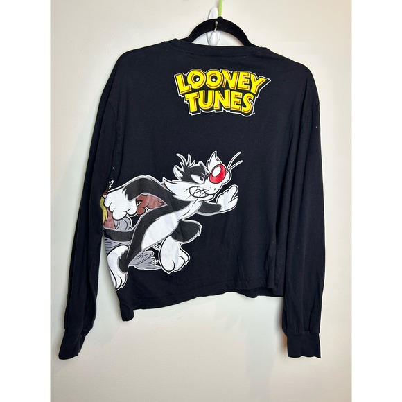 Looney Tunes Graphic Long Sleeve Tee Size XL 100% Cotton - Picture 5 of 9